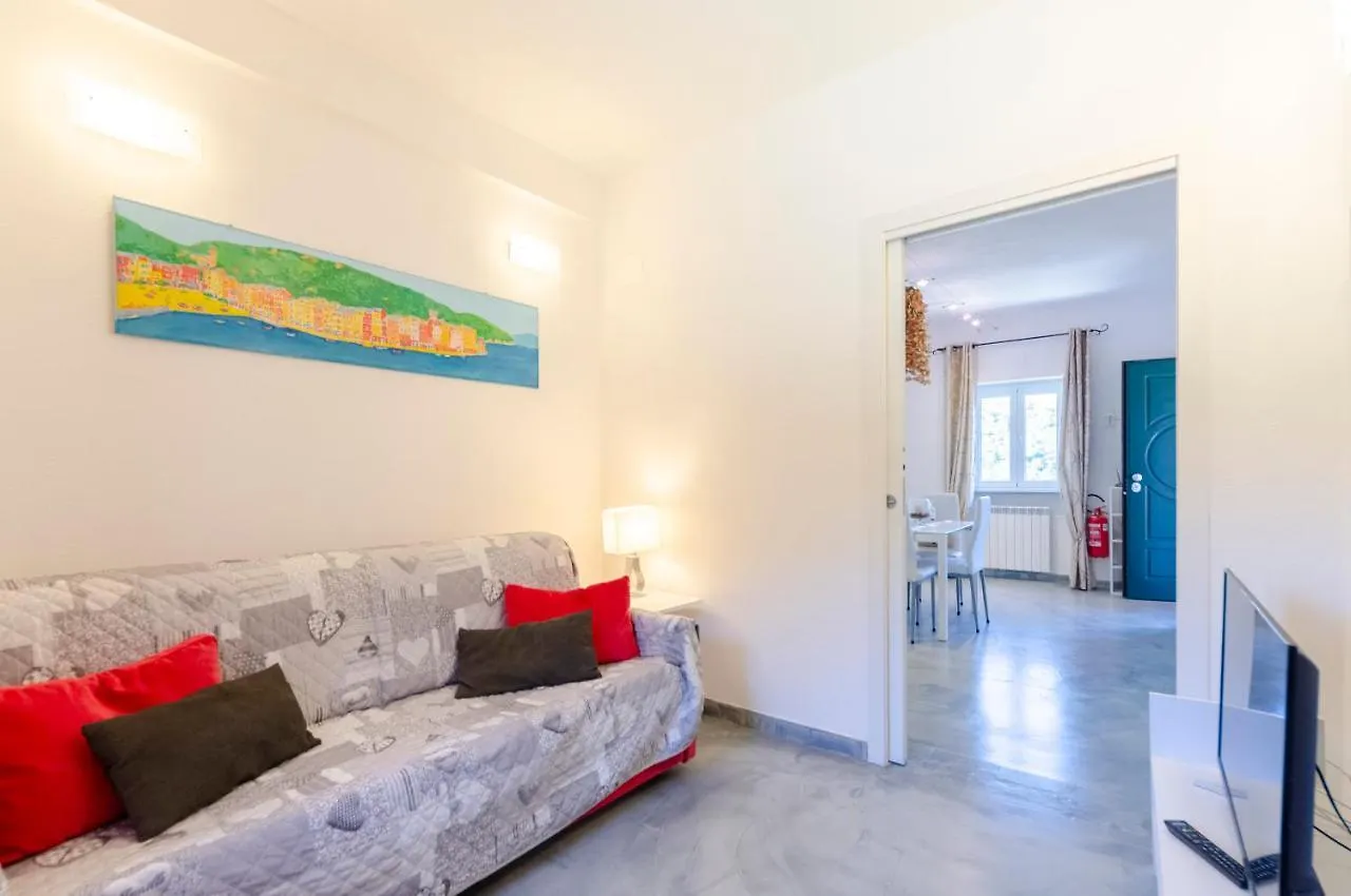 Alla Casa Rosa- Appartamento Nel Verde Con Posto Auto, Zona Tranquilla,Wifi Gratuito,Aria Condizionata Rapallo
